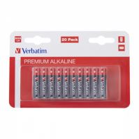VERBATIM 49876 - AAA (LR03) Baterie alkalická 1.5V blistr 20-pack VERBATIM 49876 - AAA (LR03) Baterie alkalická 1.5V blistr 20-pack