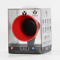 YZSY Bluetooth reproduktor SALI, 1.0, 3W, červený, regulace hlasitosti, skládací, voděodol (6)