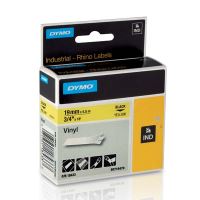 DYMO 18433, S0718470, černý tisk/žlutý podklad, 5.5m, 19mm, RHINO vinylová profi D1
