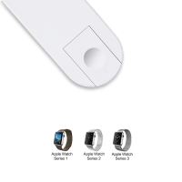2v1 bezdrátová nabíječka, pro telefon a Apple Watch, bílá, 5V, 10W, Qi (8)