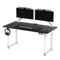 Pracovní stůl, elektricky nastavitelná výška, 160X75 cm, 72-118 cm, UPLIFT, s XXL podložko Pracovní stůl, elektricky nastavitelná výška, 160X75 cm, 72-118 cm, UPLIFT, s XXL podložko