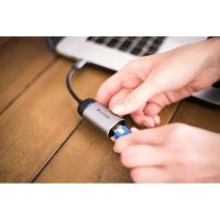 VERBATIM 49146 - USB (3.1) hub 1-port šedá délka kabelu 10cm adaptér USB C na Ethernet (4)