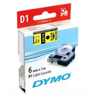 DYMO 43618, S0720790, černý tisk/žlutý podklad, 7m, 6mm, D1 (2)