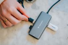 VERBATIM 32157 - USB-C víceportový rozbočovač Essentials 6-port šedý délka kabelu 18,8cm (3)