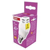 LED žárovka EMOS Lighting E14, 230V, 4.2W, 470lm, 4000k, neutrální bílá, 30000h, Mini Glob LED žárovka EMOS Lighting E14, 230V, 4.2W, 470lm, 4000k, neutrální bílá, 30000h, Mini Glob