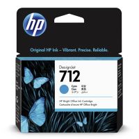 HP originální ink 3ED67A, HP 712, cyan, 29ml HP originální ink 3ED67A, HP 712, cyan, 29ml