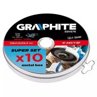 Řezný kotouč na kov Graphite 55H576 125x1x22.2 mm, 41A60-T-BF, 10 ks (2)