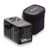 VERBATIM 32125 - Cestovní adaptér univerzální UTA-10 GaN III 2x USB-C PD a QC 4+ 1x USB-C (5)