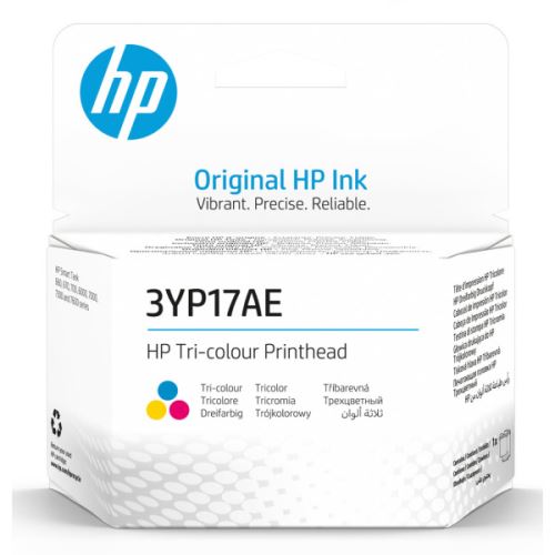 HP originální tisková hlava 3YP17AE, Tri-color