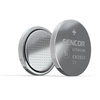 Baterie lithiové, CR2025, CR2025, 3V, Sencor, blistr, 2-pack (1)