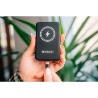 VERBATIM 32240 - 5 000mAh power banka s bezdrátovým nabíjením 5V nabíjení telefonu mag (4)