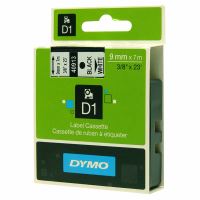 DYMO 40913, S0720680, černý tisk/bílý podklad, 7m, 9mm, D1 (2)