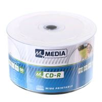 MyMedia CD-R, 69206, 50-pack, 700MB, 52x, 80min., 12cm, printable, Standard, wide printabl MyMedia CD-R, 69206, 50-pack, 700MB, 52x, 80min., 12cm, printable, Standard, wide printabl