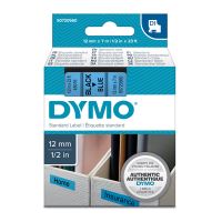 DYMO 45016, S0720560, černý tisk/modrý podklad, 7m, 12mm, D1 (1)