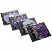 Box na 1 ks CD, průhledný, černý tray, 10,4 mm, 200-pack, cena za 1 ks, DOPRODEJ Box na 1 ks CD, průhledný, černý tray, 10,4 mm, 200-pack, cena za 1 ks, DOPRODEJ