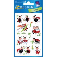 AVERY Z-DESIGN kreativní etikety ke zdobení - berušky AVERY Z-DESIGN kreativní etikety ke zdobení - berušky