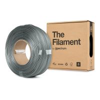 The Filament 3D filament ReFill, PETG, 1,75mm, 1000g, TF-24062, silver aluminium