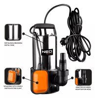 Neo Tools ponorné vodní čerpadlo 04-736, 1100W, 18000l/hod., 7m (3)
