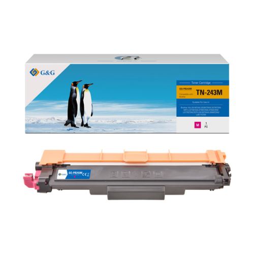 G&G kompatibilní toner s BROTHER TN243M, NT-PB243M, magenta, 1000str.
