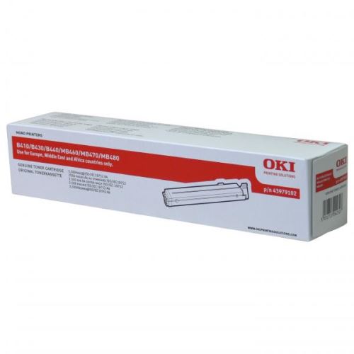 OKI originální toner 43979102, black, 3500str.
