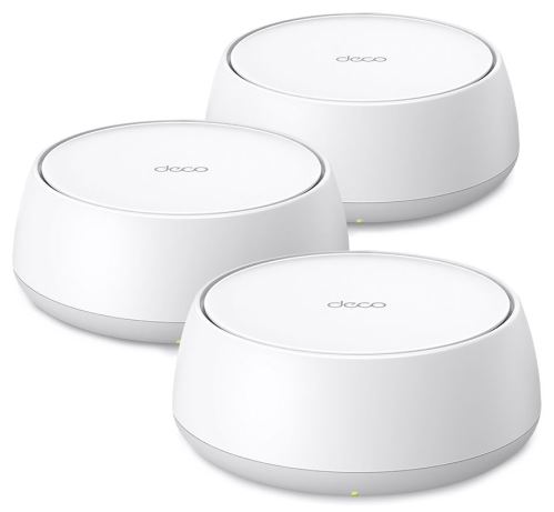 TP-Link Deco BE25 Mesh systém BE3600, WiFi 7, 688MBps na 2,4GHz, 2880Mbps na 5GHz, 2x 2,5G
