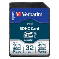 VERBATIM 47021 - 32GB paměťová karta Secure Digital Card Pro U3 SDHC UHS-I U3 (Class 10) (1)