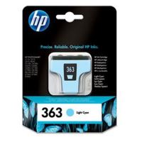 HP 363 sv.azurová ink. kazeta, C8774EE - blistr