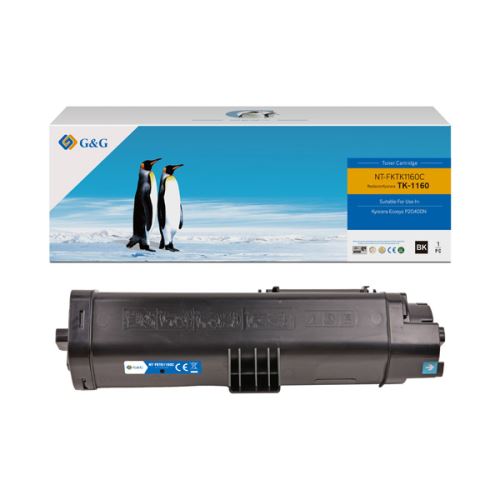 G&G kompatibilní toner s KYOCERA TK1160, NT-FKTK1160C, black, 7200str.