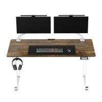 Pracovní stůl, elektricky nastavitelná výška, 160x75 cm, 72-118 cm, UPLIFT, s XXL podložko (2)