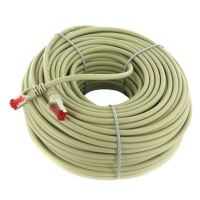 Síťový LAN kabel S/FTP patchcord, Cat.6, RJ45 samec - RJ45 samec, 30 m, stíněný, LSOH, šed Síťový LAN kabel S/FTP patchcord, Cat.6, RJ45 samec - RJ45 samec, 30 m, stíněný, LSOH, šed