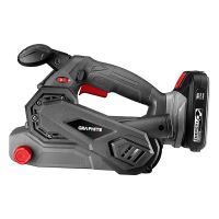 Pásová bruska aku, Li-Ion, ergonomický design, GRAPHITE (4)