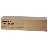 TOSHIBA originální toner TFC25EM, 6AJ00000078, magenta, 26800str.