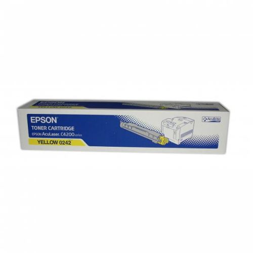 EPSON originální toner C13S050242, yellow, 8500str.