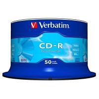 VERBATIM 43351 - CD-R Extra Protection 50-pack 700MB 52x 80min. 12cm bez možnosti po VERBATIM 43351 - CD-R Extra Protection 50-pack 700MB 52x 80min. 12cm bez možnosti po