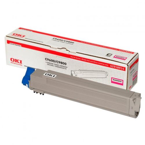 OKI originální toner 42918914, magenta, 15000str.