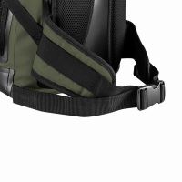 Outdoor batoh, zelený z polyuretanu, 63-131, voděodolný, nastavitelné popruhy, Neo Tools (6)
