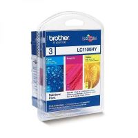 Brother originální ink LC-1100HYRBWBP, CMY, 3x750str., výhodné balení Brother originální ink LC-1100HYRBWBP, CMY, 3x750str., výhodné balení
