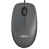 Myš drátová, Logitech M90, šedá, optická, 1000DPI