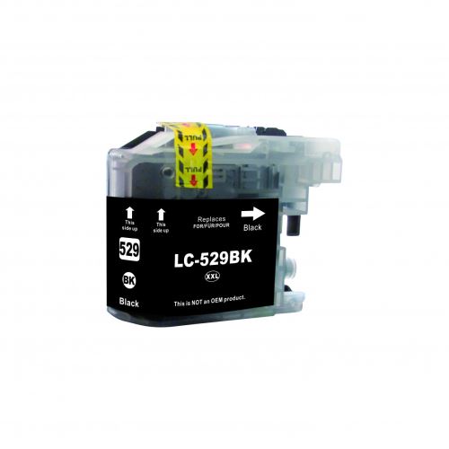 Alternativa Color X  LC-529XL BK - inkoust černý pro Brother DCP-J100/105, MFC-J200, 2400
