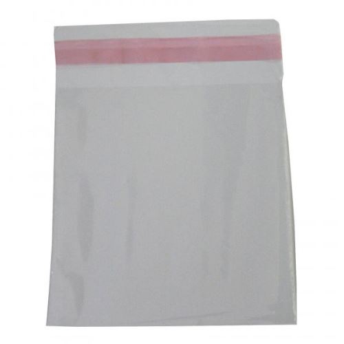 Obálka na 1 ks CD, polypropylen, průhledná, s lepicí klopou, 17*12.8cm/13*12.8cm, 100-pack
