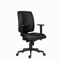 Powerton Kancelářské ergonomické křeslo Hana, Černé (1)