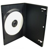 Box na 1 ks DVD, černý, 14mm, 100-pack, cena za 1 ks, DOPRODEJ Box na 1 ks DVD, černý, 14mm, 100-pack, cena za 1 ks, DOPRODEJ
