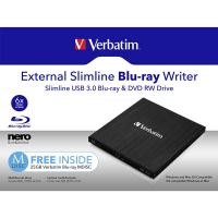 VERBATIM 43890 - externí Blu-Ray vypalovačka technologie MDISC (tm)