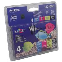 Brother originální ink LC-1000VALBP, CMYK, výhodné balení Brother originální ink LC-1000VALBP, CMYK, výhodné balení