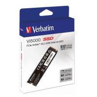 VERBATIM 31825 - 512GB SSD Interní Vi5000 M.2 černý 5000 MB/s-R NVMe 2500 MB/s-W