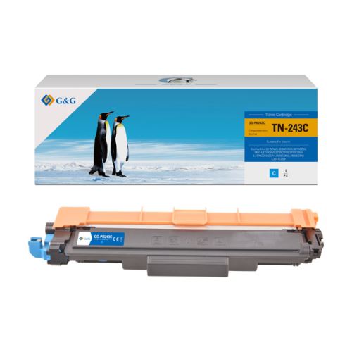 G&G kompatibilní toner s BROTHER TN243C, NT-PB243C, cyan, 1000str.