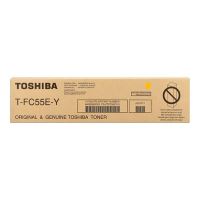 TOSHIBA originální toner TFC55EY, 6AG00002321, yellow, 26500str.