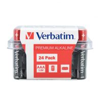 VERBATIM 49504 - AAA-LR03 Micro Baterie alkalická 1.5V krabička 24-pack VERBATIM 49504 - AAA-LR03 Micro Baterie alkalická 1.5V krabička 24-pack