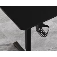 Pracovní stůl, elektricky nastavitelná výška, 120X60 cm, 72-117 cm, HIGHLANDER BLACK, čern (8)