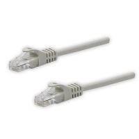 Síťový LAN kabel UTP patchcord, Cat.5e, RJ45 samec - RJ45 samec, 5 m, nestíněný, šedý, čis Síťový LAN kabel UTP patchcord, Cat.5e, RJ45 samec - RJ45 samec, 5 m, nestíněný, šedý, čis